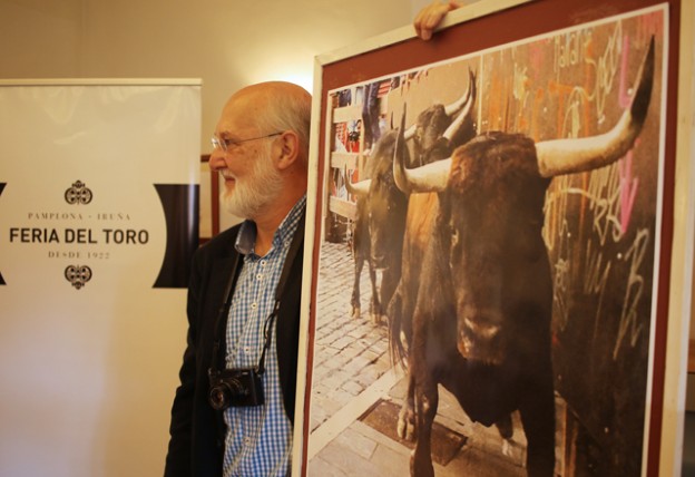 Pío Guerendiáin con Cartel de la Feria del Toro 2016